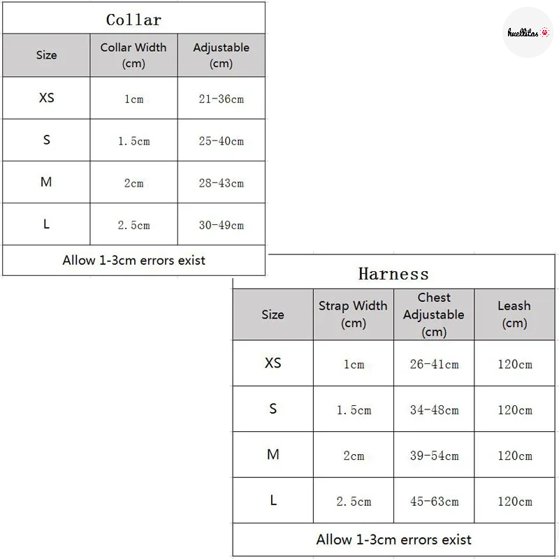 Conjunto de arnés de cuello de perro