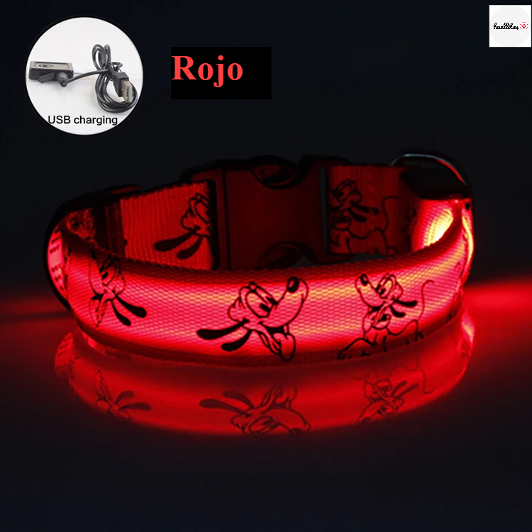 Collar de perro LED