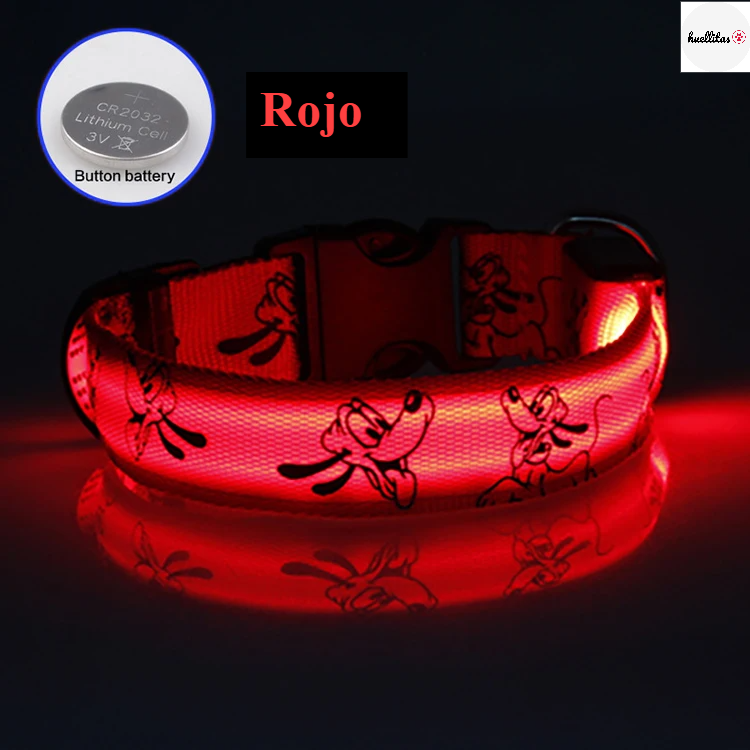 Collar de perro LED