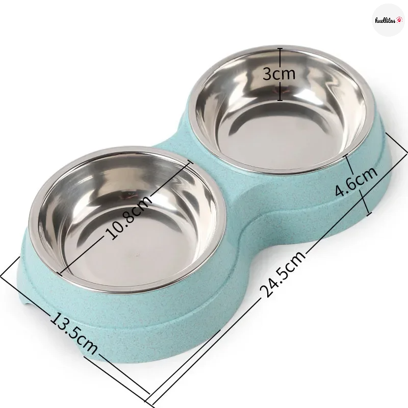 Cuencos dobles para mascotas