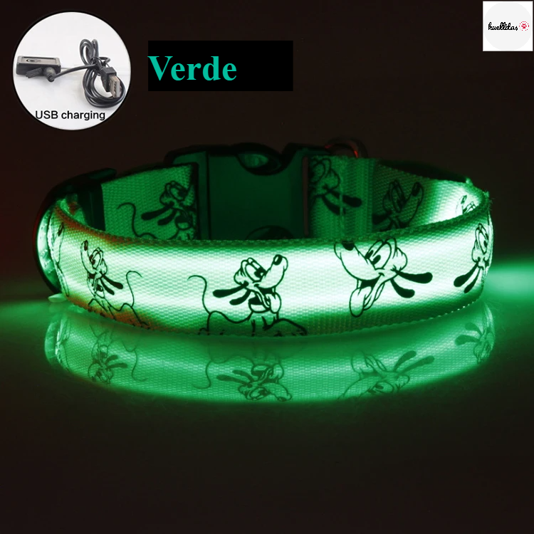 Collar de perro LED
