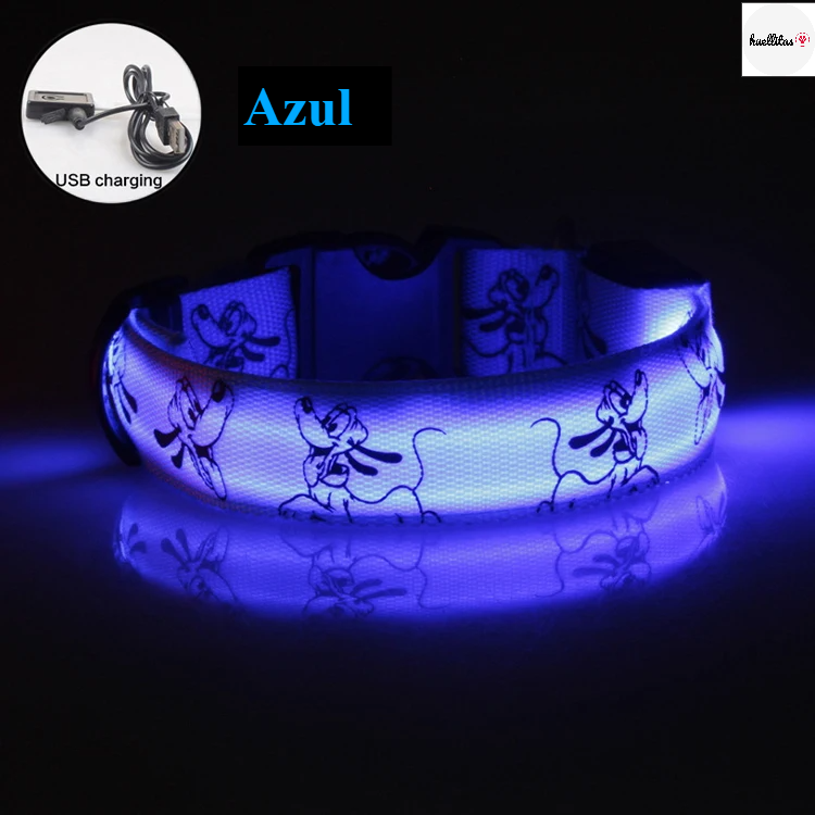 Collar de perro LED