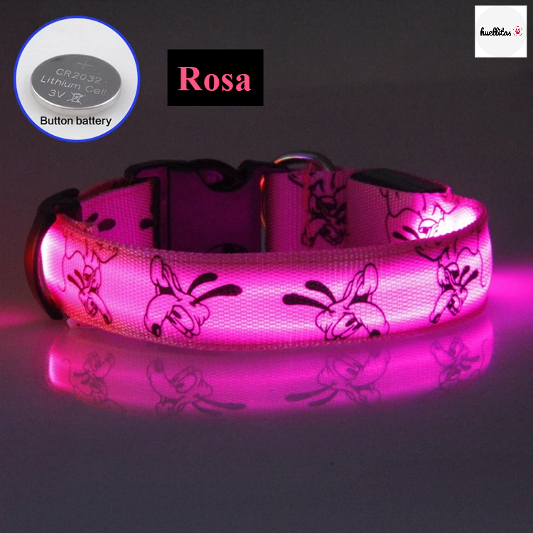 Collar de perro LED