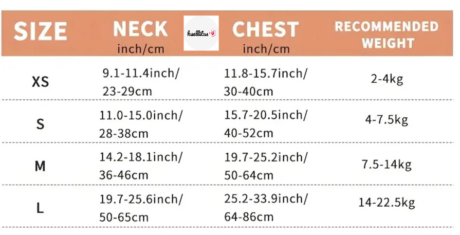 Arnés ajustable para perros