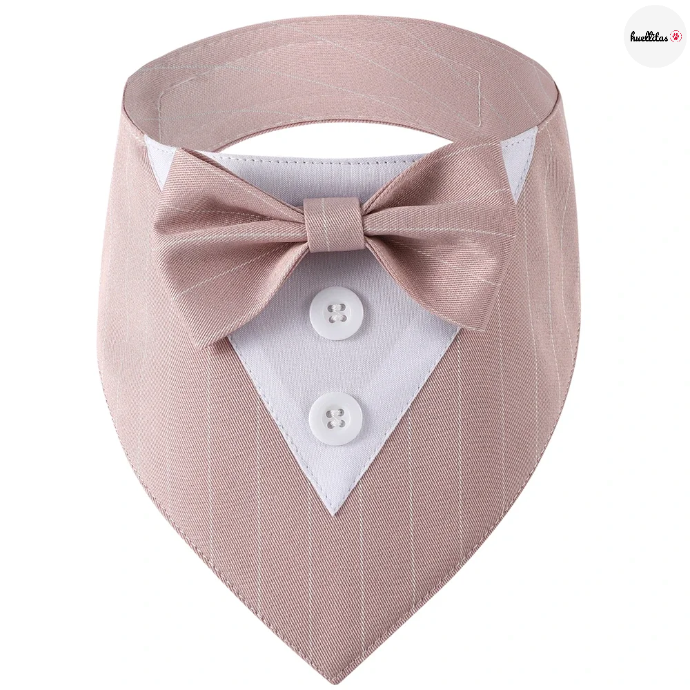 Bufanda triangular con pajarita accesorios de aseo