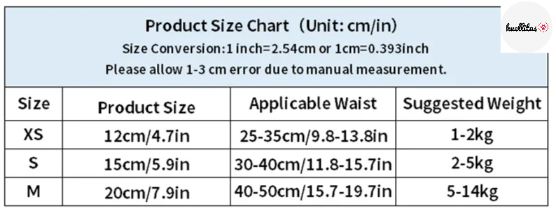 Pañales para perros lavables