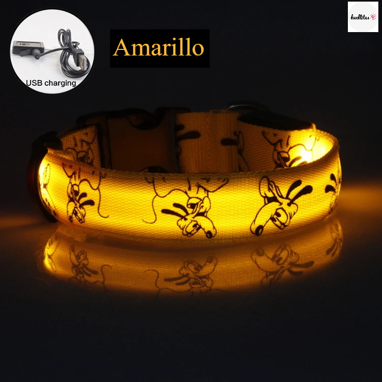 Collar de perro LED