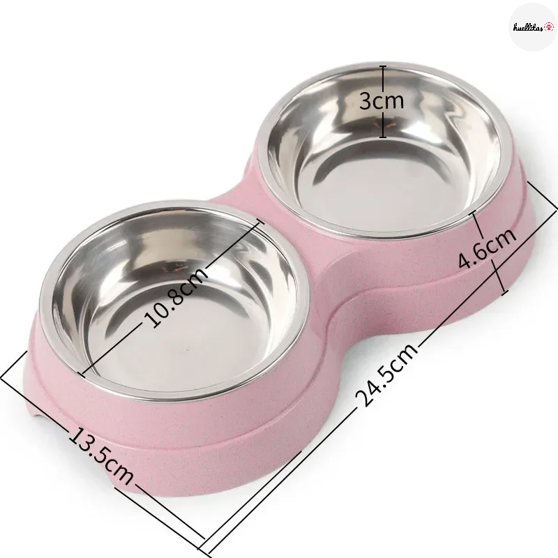 Cuencos dobles para mascotas